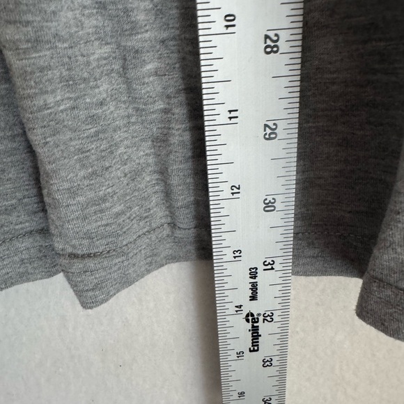 Shein Curve Colorblock Tiered Ruffle Tunic Top Black/Grey 3XL‎ - Picture 5 of 5